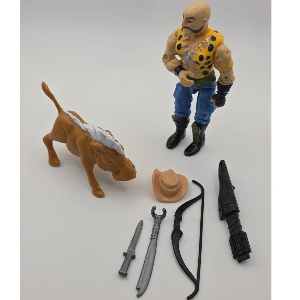 Hasbro G.I. Joe Action Figure 3.75in Multi Good 1989 Gnawgahyde Dreadnok